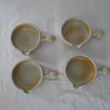 4 cassolettes in sandstone