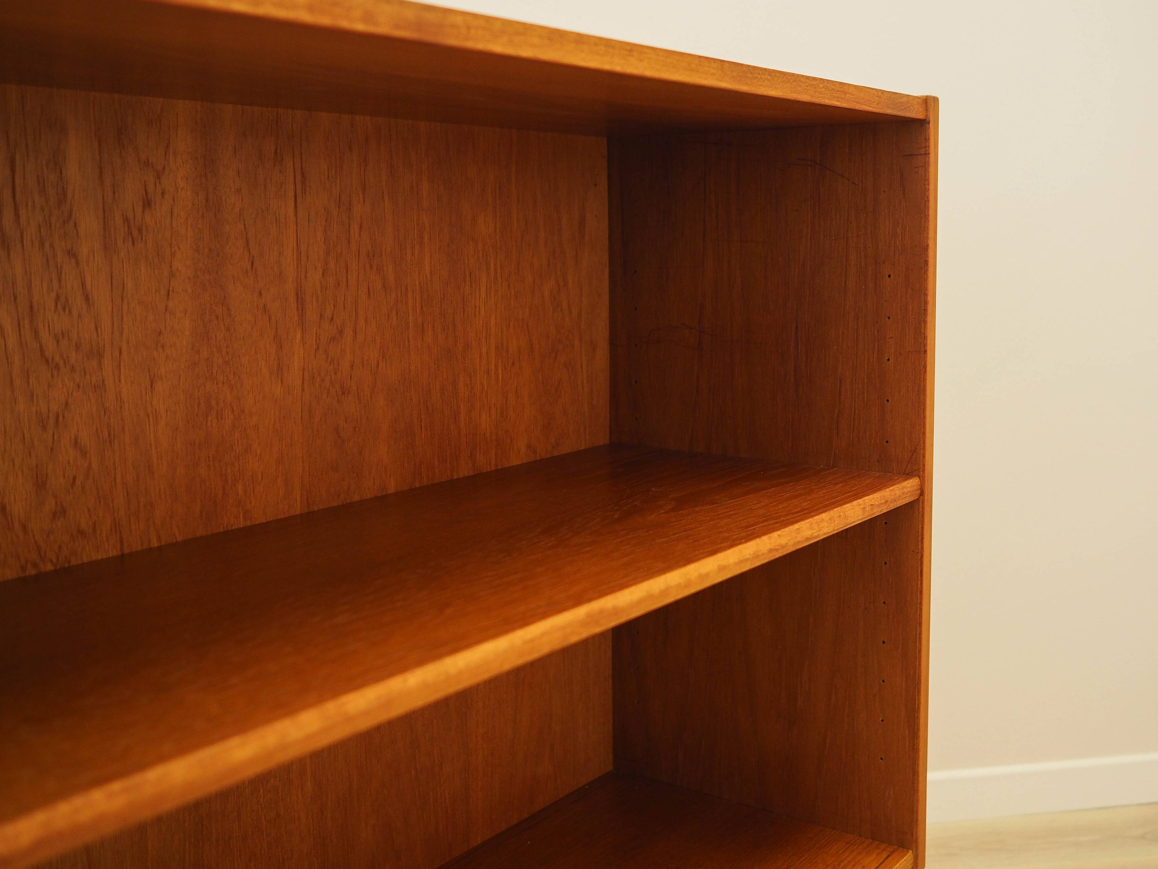 Teak bookcase, Danish design, 1970s, made in Denmark