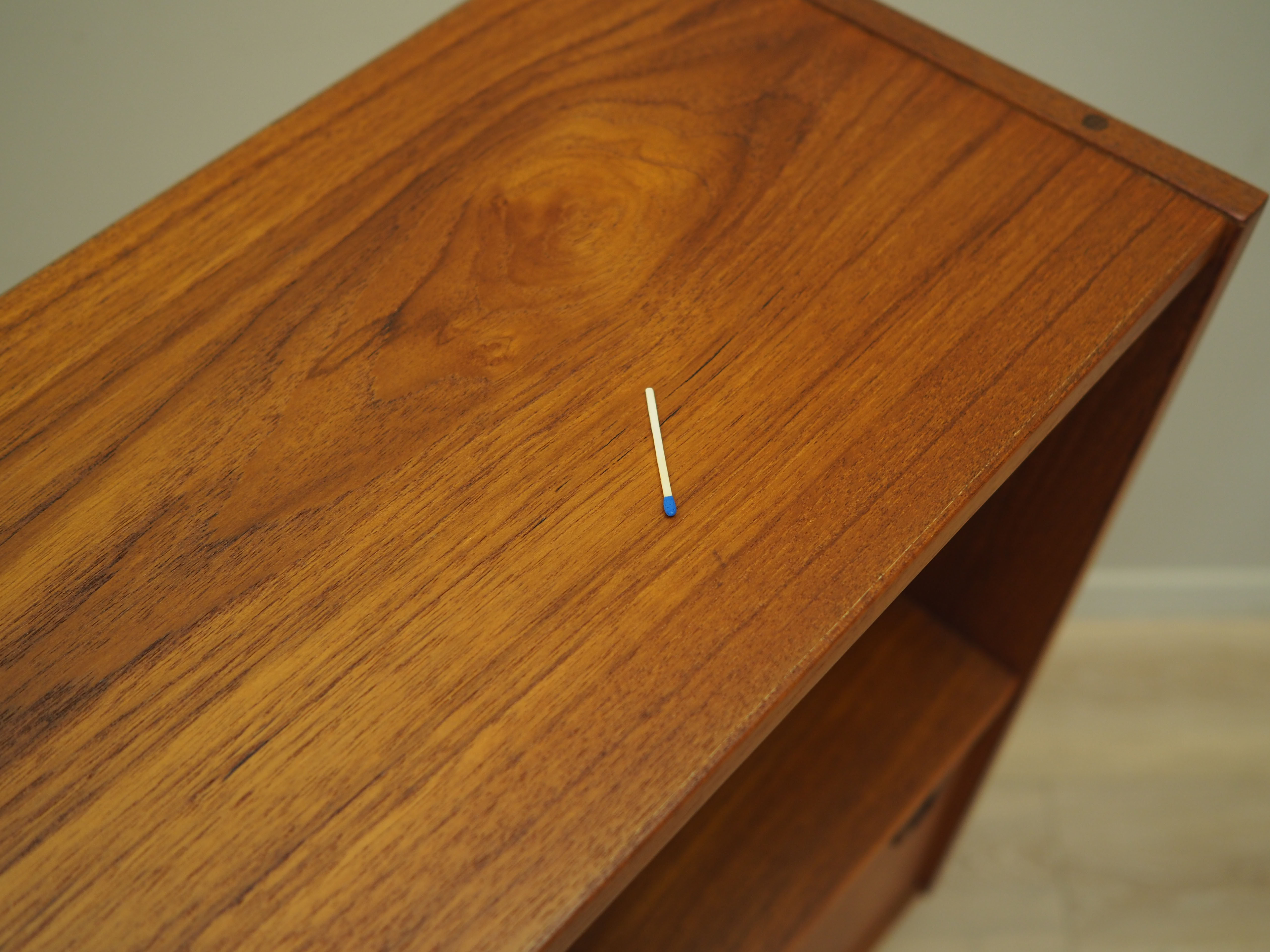 Teak bookcase, danish design, 1970s, production: denmark