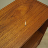 Teak bookcase, danish design, 1970s, production: denmark