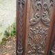 Large buffet / carved oak wardrobe – Neo-Gothic decor –
