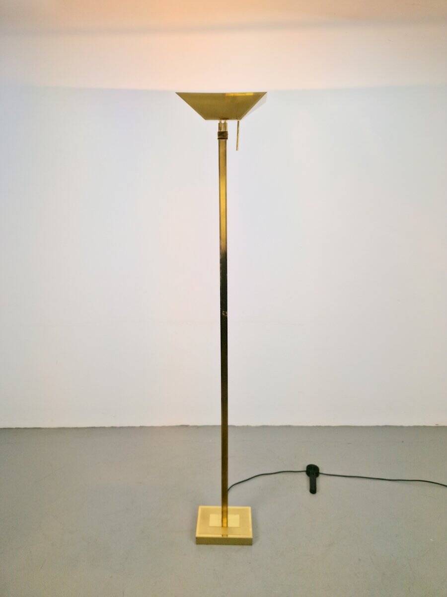 Vintage Brass Floor Lamp from Deknudt, 1970s