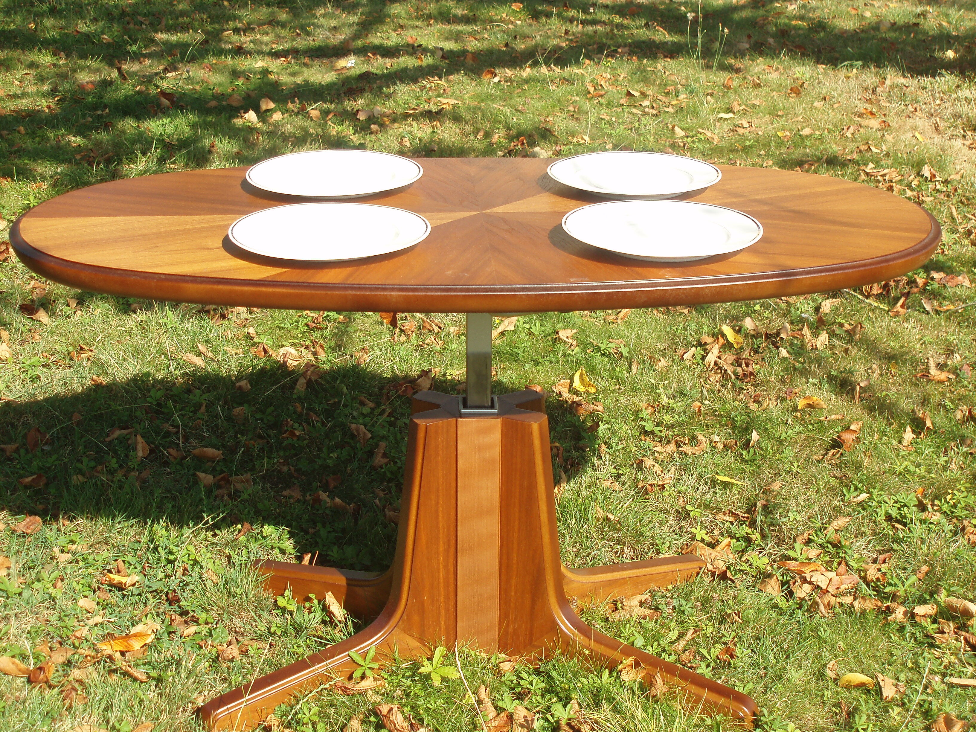 Vintage oval table