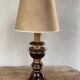 Lampe russe et abat-jour papier, 1960