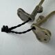 Pair of antique "beunza" workshop wall lights