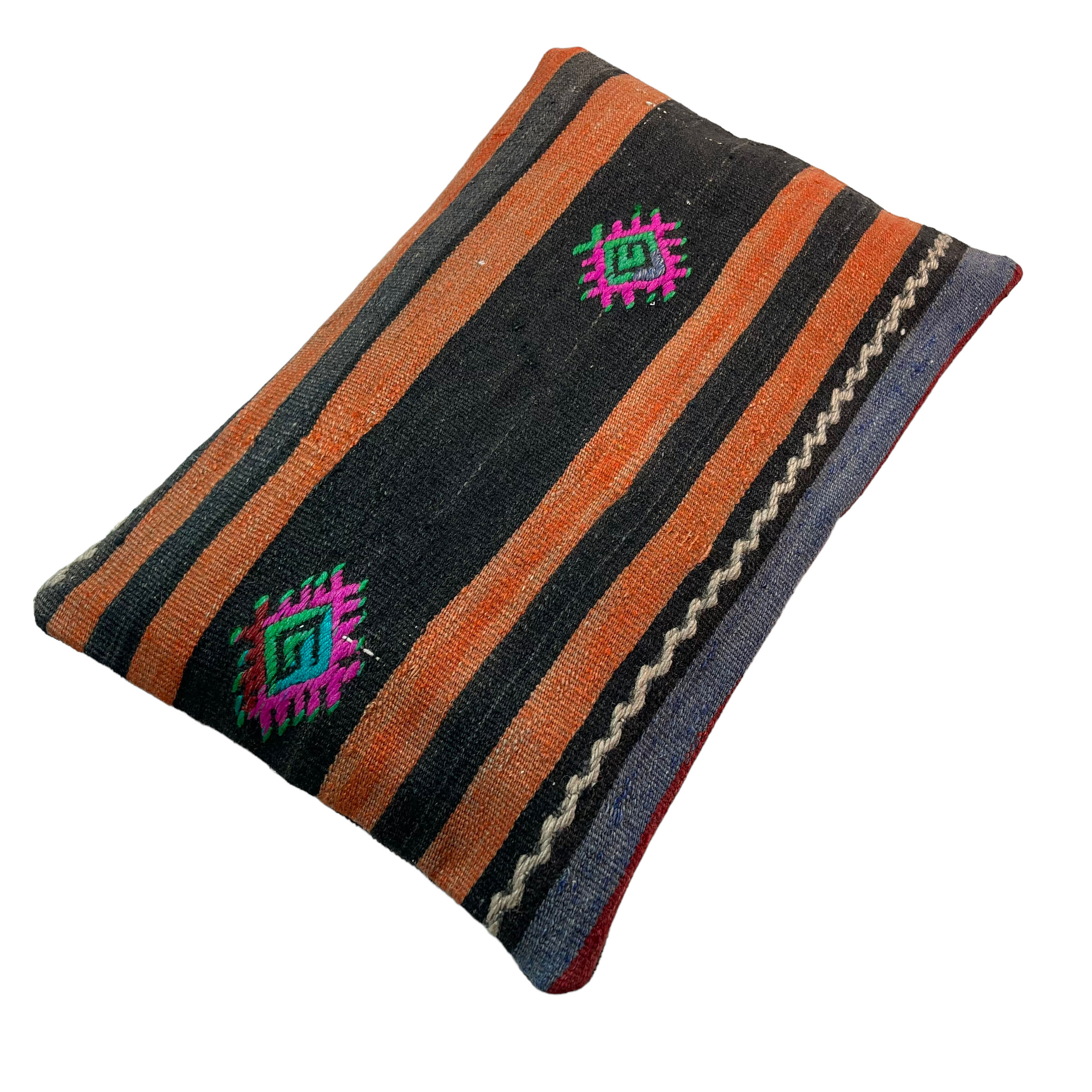 Vintage turkish handmade cushion cover , 30 x 50 cm
