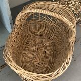 Old wicker basket