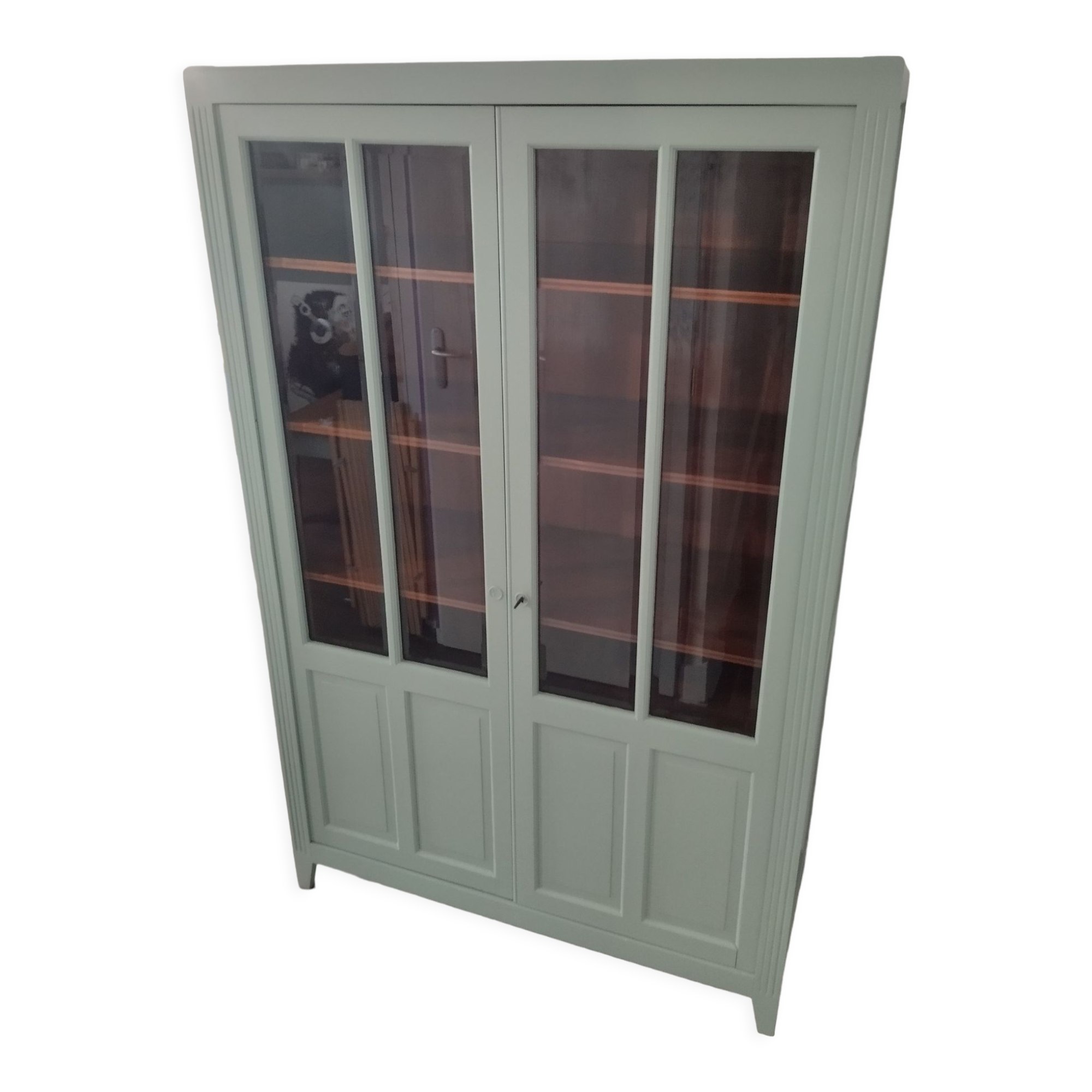 Parisian glass cabinet