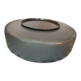 Pouf table basse avec plateau