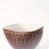 Salad bowl Vallauris signed Jean Austruy