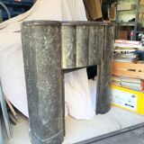 Fireplace marble black