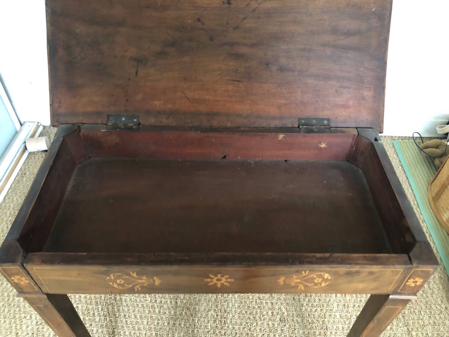 console marqueterie