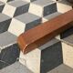 Wooden coat rack on foot