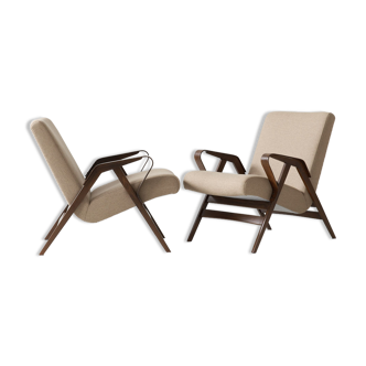 Set of 2 tatra armchairs, 1960's
