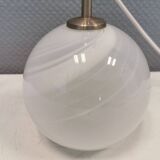 Beautiful table lamp, model Misty by Torben Jørgensen, Holmegaard Glassworks Denmark 1980.