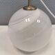 Beautiful table lamp, model Misty by Torben Jørgensen, Holmegaard Glassworks Denmark 1980.