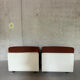 Ensemble (2) de fauteuils "Orbis" Lounge