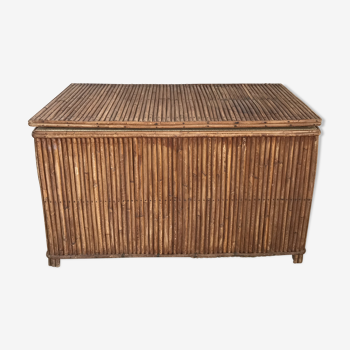 Rattan chest