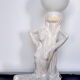 Lampe "Femme nue" céramique 1970