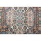 1970s Vintage Persian Handmade Wool Cotton Brown Area Rug 296x380