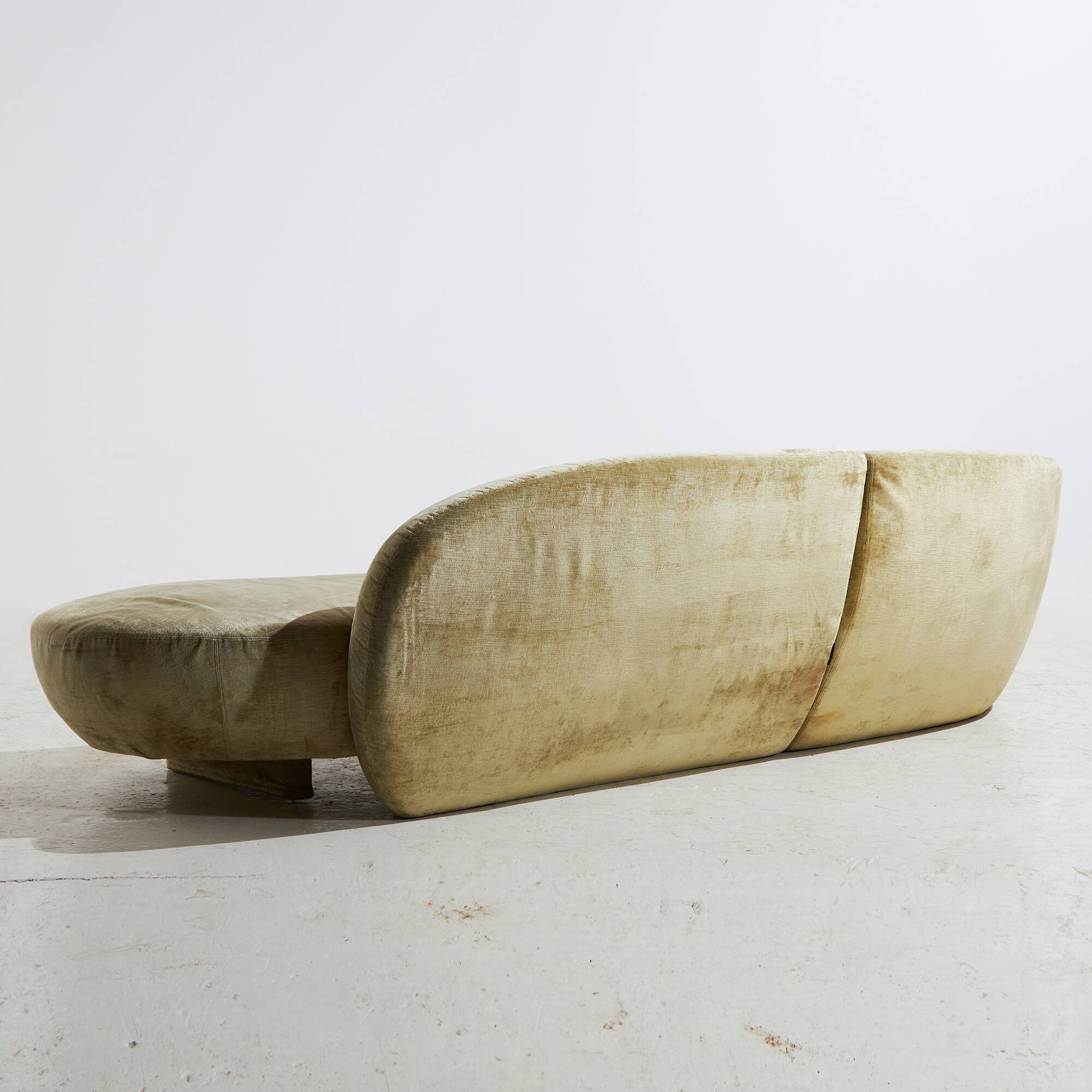 Velvet Sofa by Roberto Lazzeroni for IPE Cavalli, 1990s (MK9432)