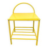 Yellow bedside table