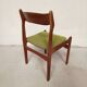 4 Scandinavian chairs, 1960