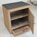 Small antique buffet from the end of the 19th century restored in solid oak