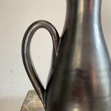 Black and yellow vase 60s Pol Chambost style