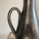 Black and yellow vase 60s Pol Chambost style