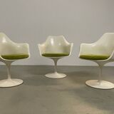 3x Eero Saarinen Tulip Armchair Knoll International