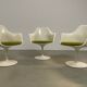 3x Eero Saarinen Tulip Armchair Knoll International