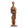 Mid-20th century Scandinavian folk art sculpture representing a human being.