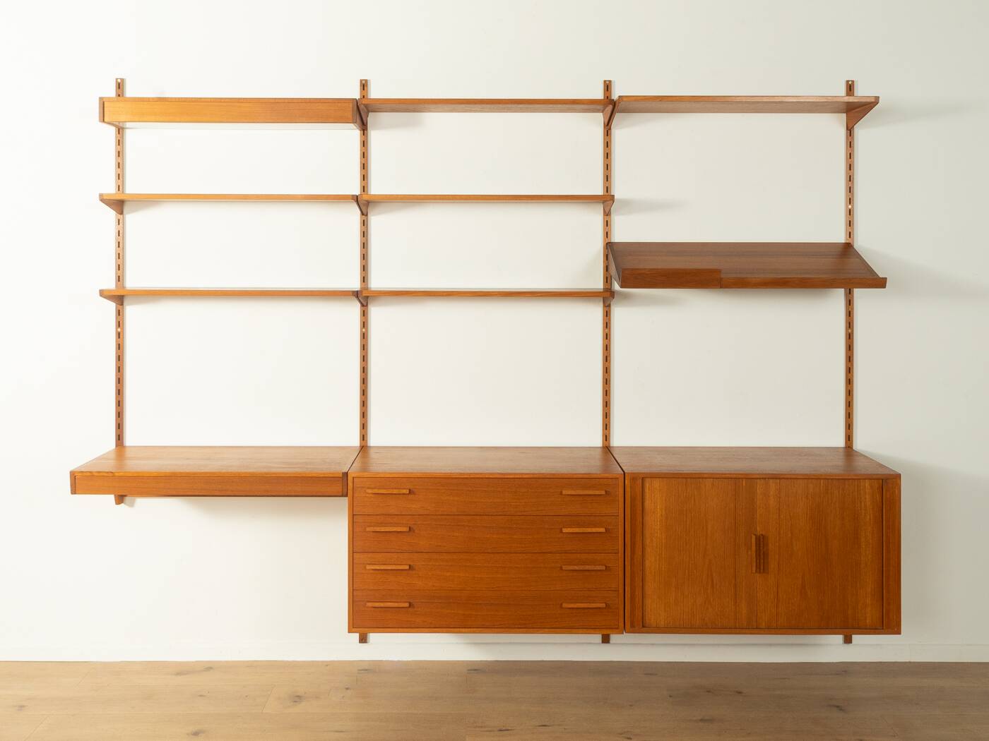 1960s Wall System, Kai Kristiansen, FM Møbler