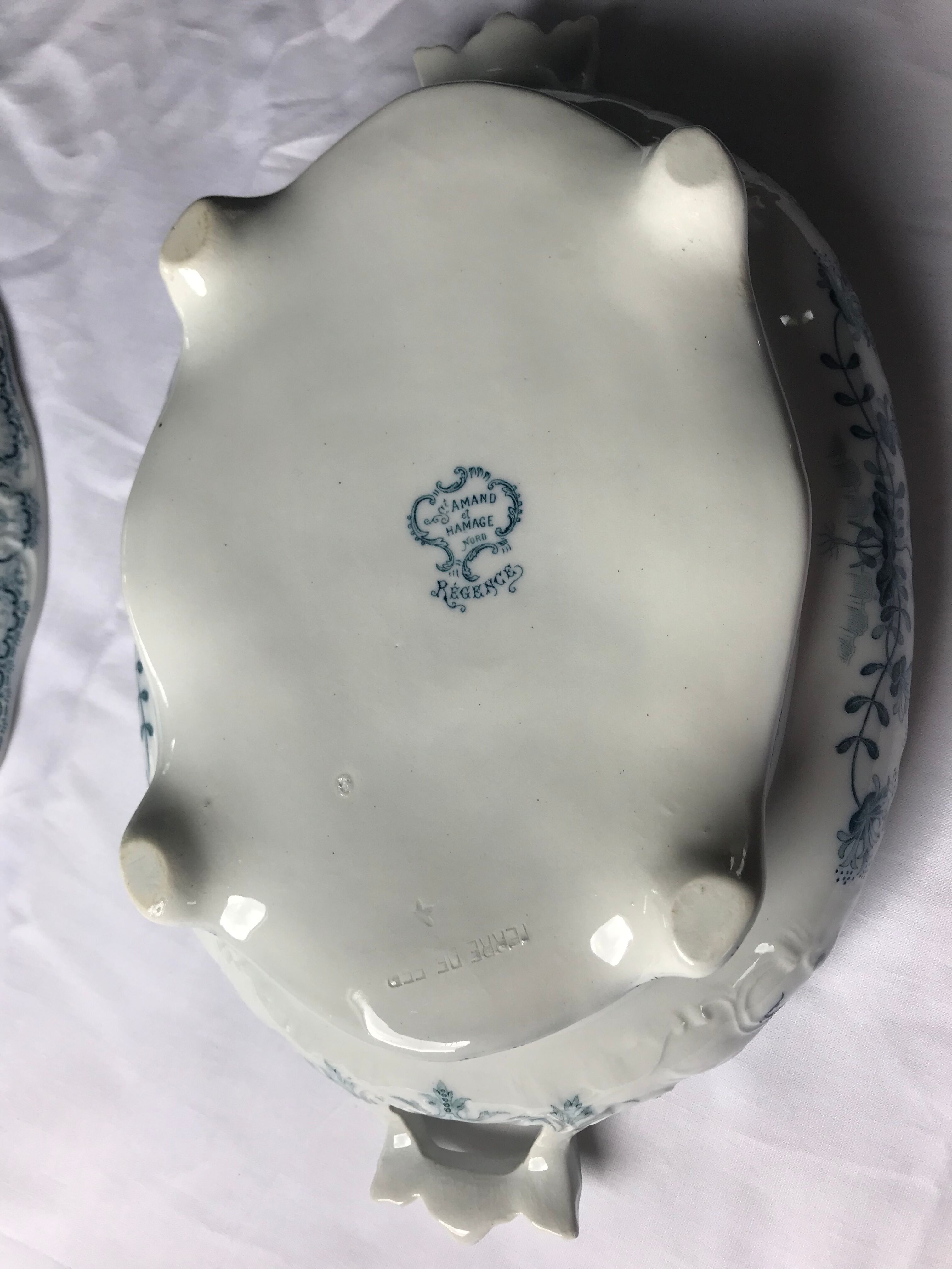 Dish tureen st Amand et Hamage - Regency