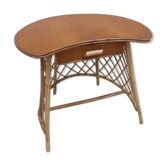 Bureau enfant en rotin