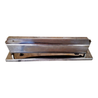 Art Deco chrome wall lamp