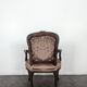Pair of Louis XV period oak armchairs