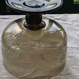 Fruit cup in brown blown glass the vintage France rocker