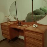 Coiffeuse à tryptique