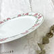 5 flat plates digoin sarreguemines model "mariette"