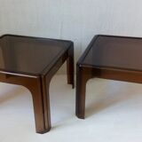 Pair of 70s coffee tables
