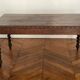 Old farm dining table Louis XIII turned wood