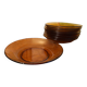 Set of 11 Vereco soup plates