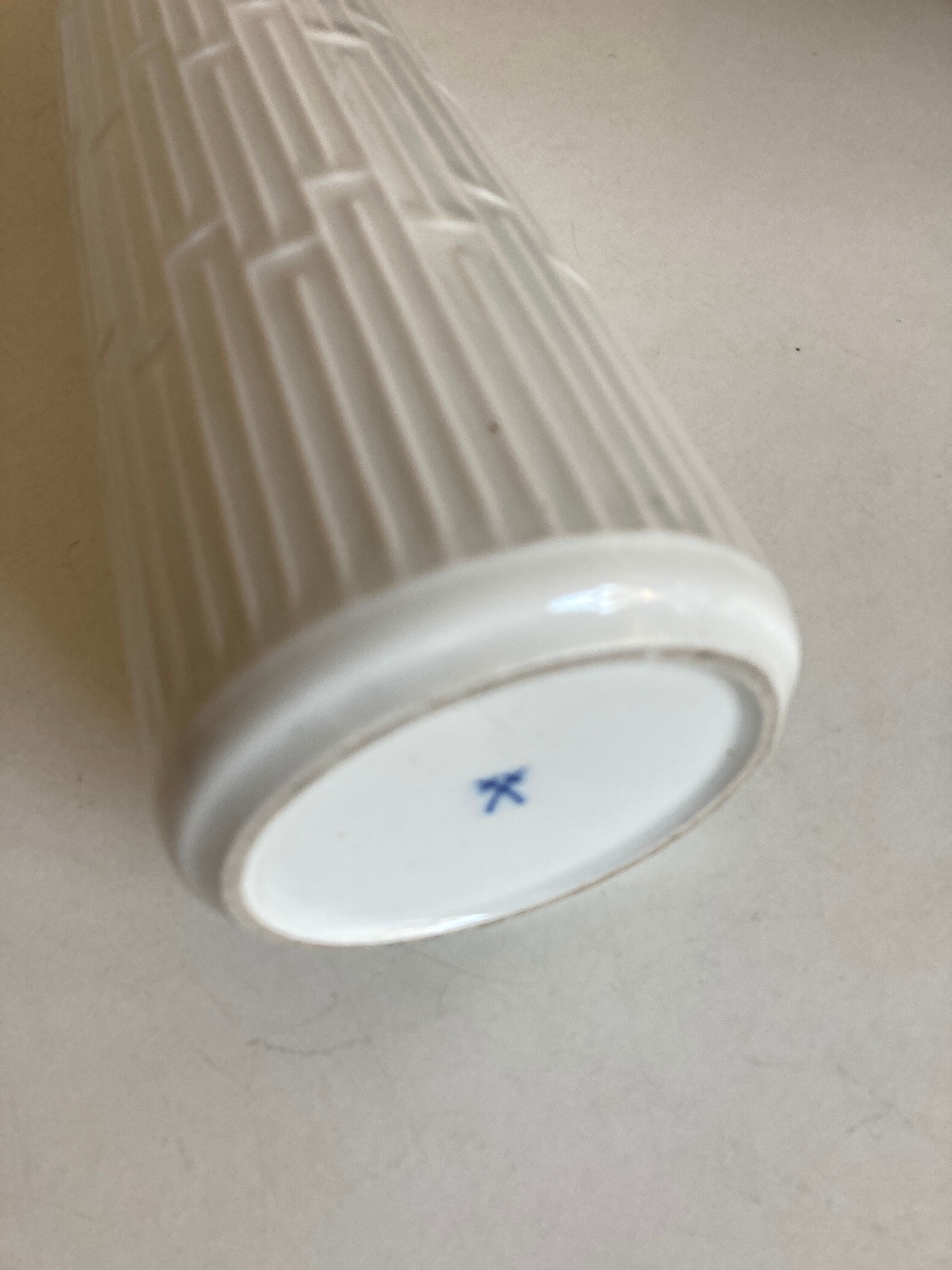 1960 mid century modern vase Hans Merz for Meissen