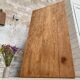 Vintage farmhouse table with spindle legs.