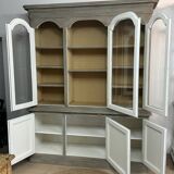 Double-body bookcase