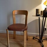Bruno Rey chair in wood and leather
