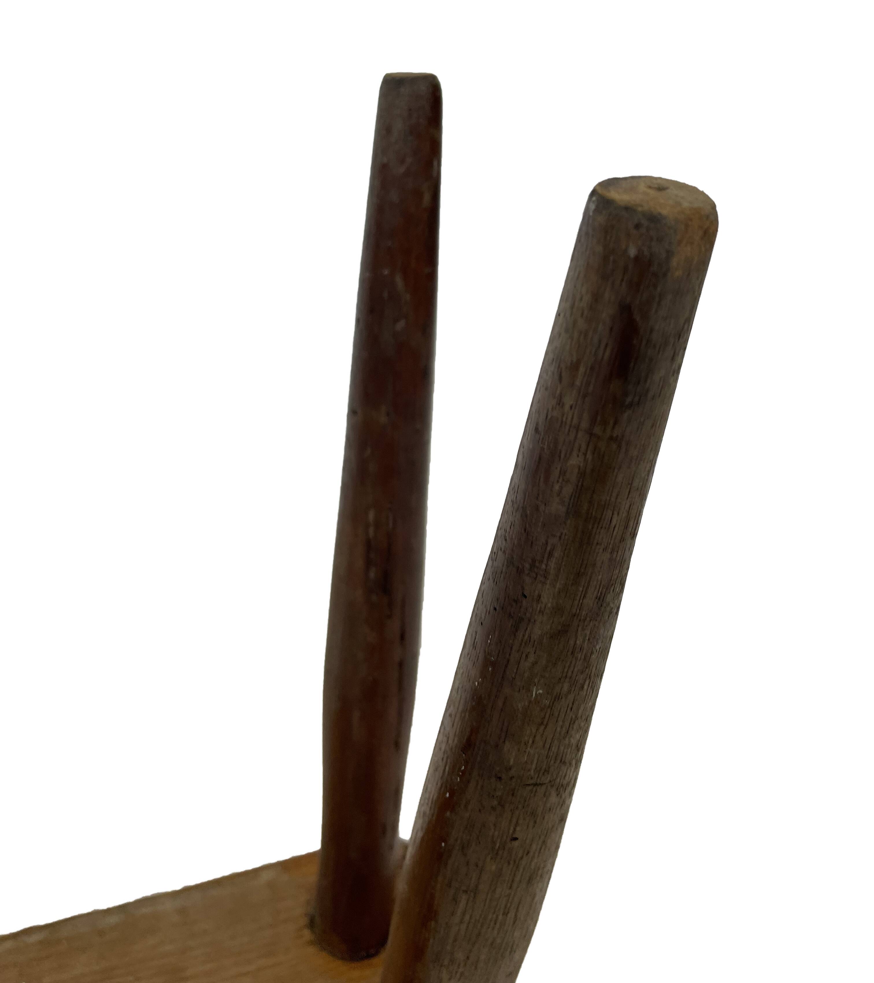 Small wabi sabi table 1950s design minimalist brutalist