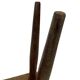 Small wabi sabi table 1950s design minimalist brutalist
